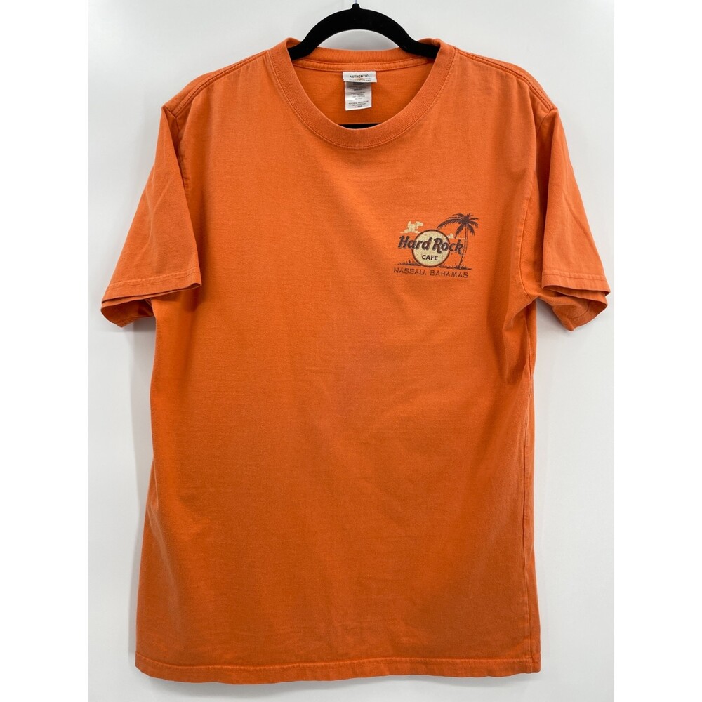 HARD ROCK CAFE Nassau Bahamas Graphic Logo T Shirt Size L